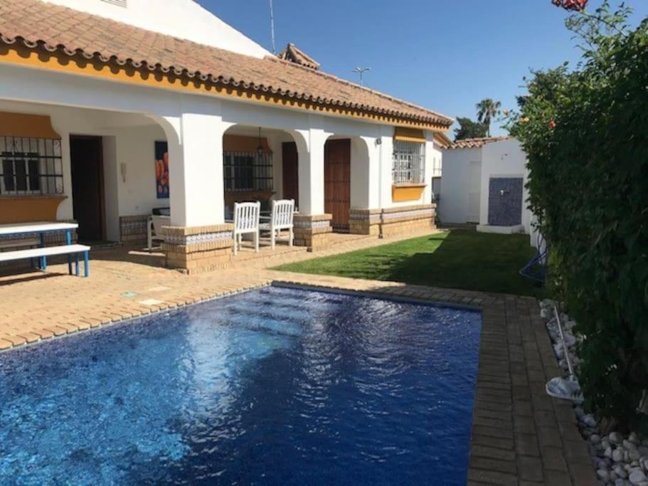 Villa El Magnolio Chiclana de la Frontera Esterno foto