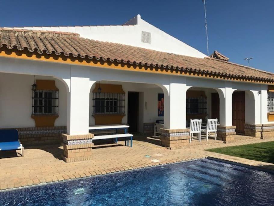 Villa El Magnolio Chiclana de la Frontera Esterno foto